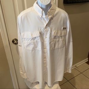 Men’s Columbia PFG Long sleeve Fishing Shirt Sz XL